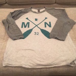 MN 3/4 sleeve tee